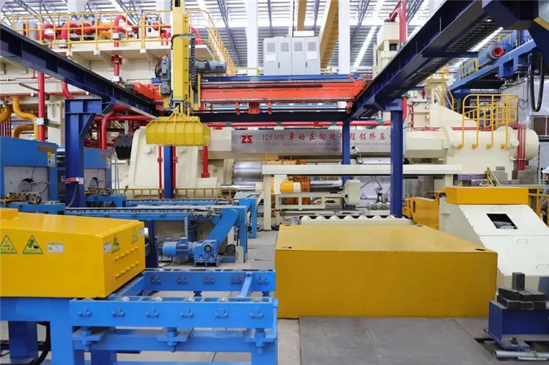 華南區(qū)新紀(jì)錄！通潤(rùn)智能科技助力鳳鋁鋁業(yè)12500T超大型擠壓生產(chǎn)線成功投產(chǎn)