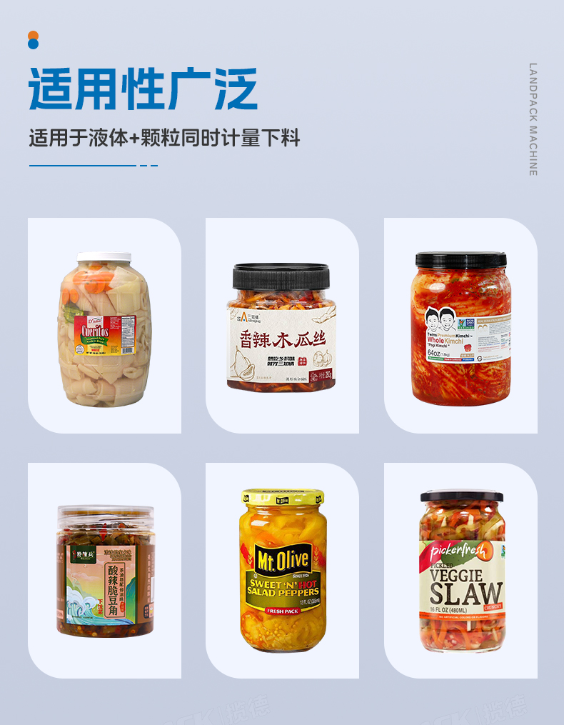 豬皮鹵水灌裝線(半自動(dòng)卸垛機(jī)-+轉(zhuǎn)盤顆粒灌裝機(jī)+14頭螺桿稱+6頭封閉式防腐蝕灌裝機(jī)+提升上蓋+單頭伺服旋蓋+圓瓶貼標(biāo)機(jī))+任紅-詳情頁_03.jpg